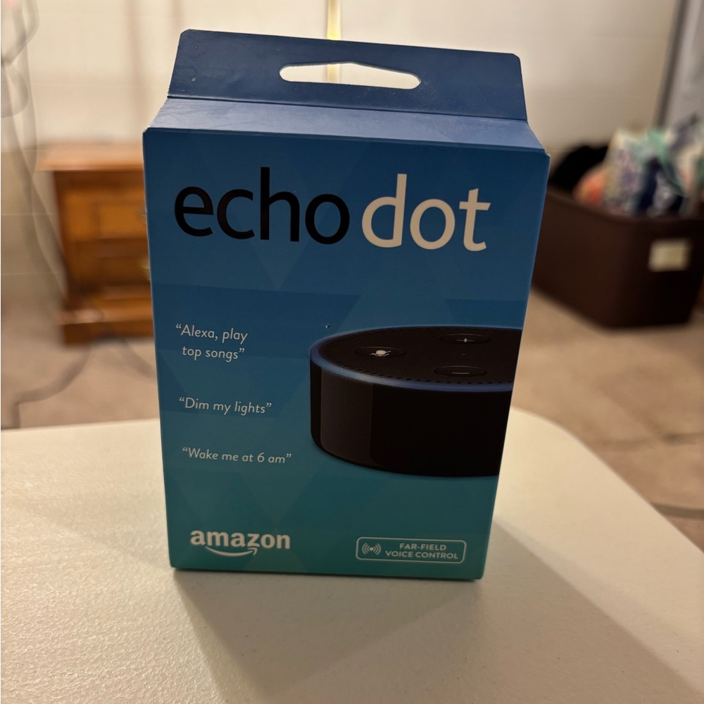 Amazon Echo Dot Voice-Controlled Speaker in Black